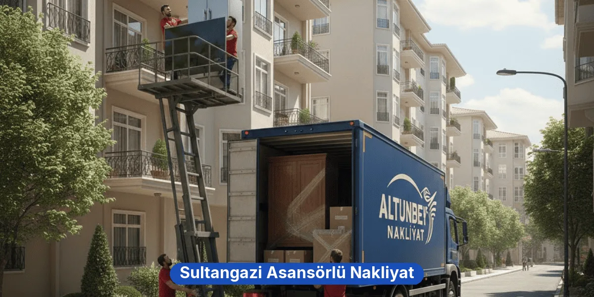 Sultangazi Asansörlü Nakliyat